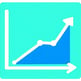 Simple graph icon Performance PlateauYour times are stagnating or getting worse despite consistent training Something isnt working