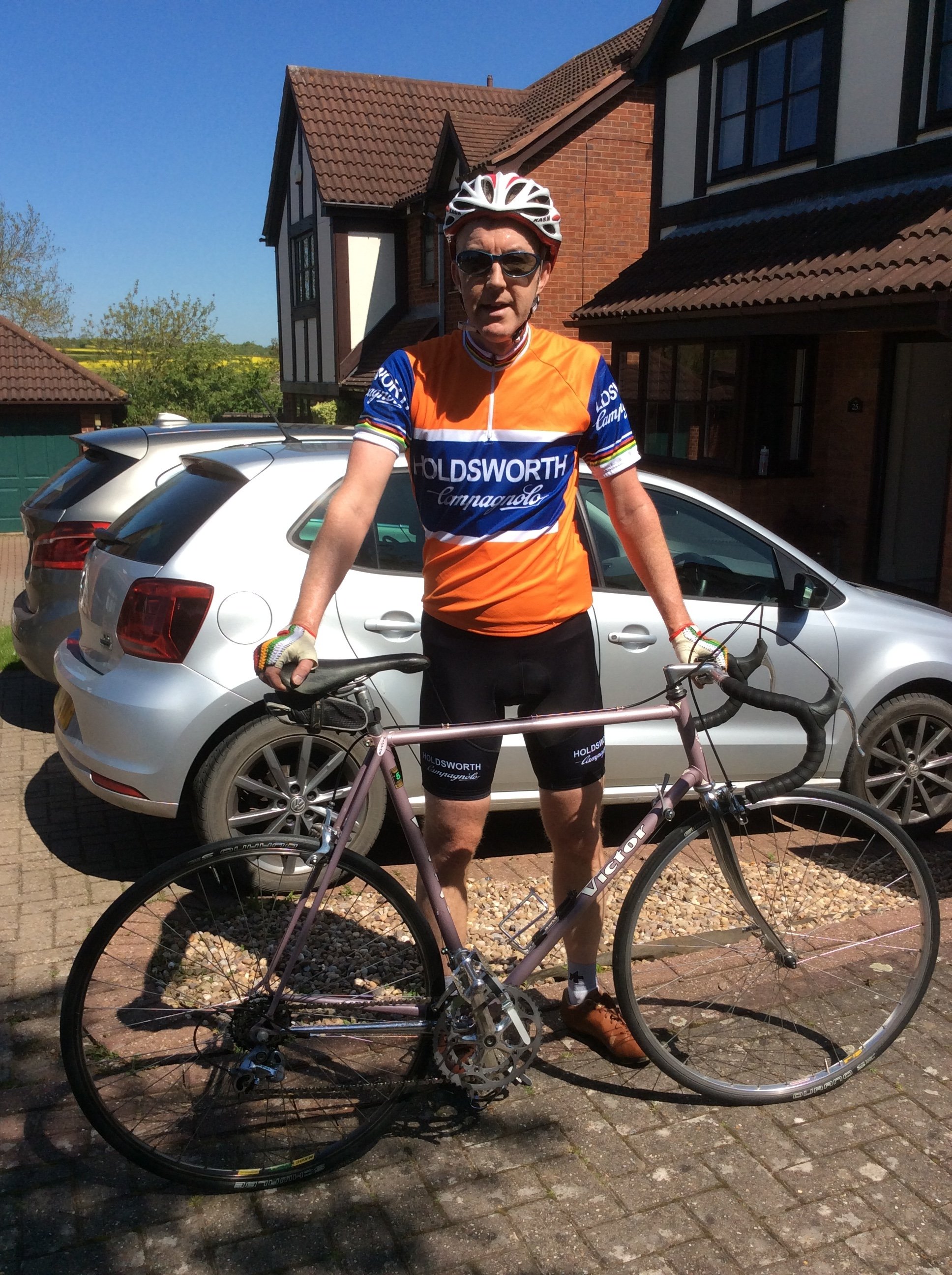 Phil "Clarky the Cyclist."