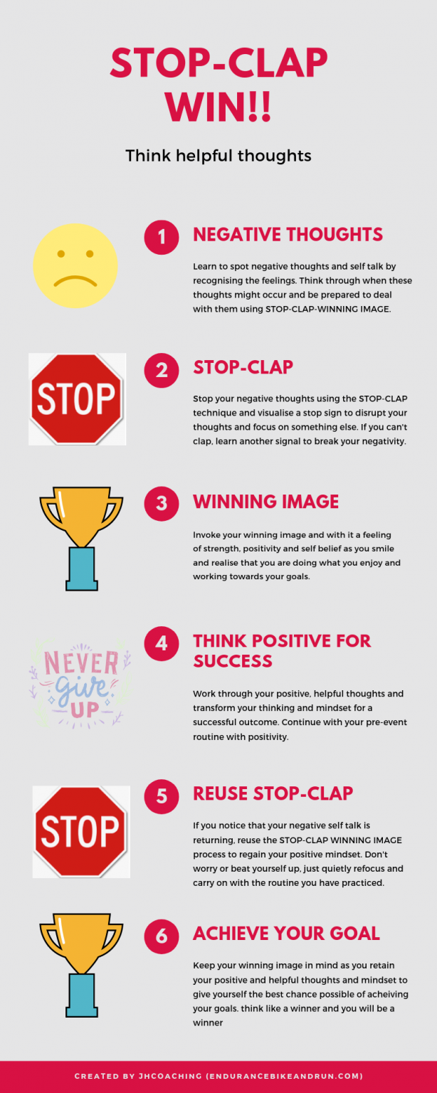 Stop negative thoughts with STOP-CLAP technique